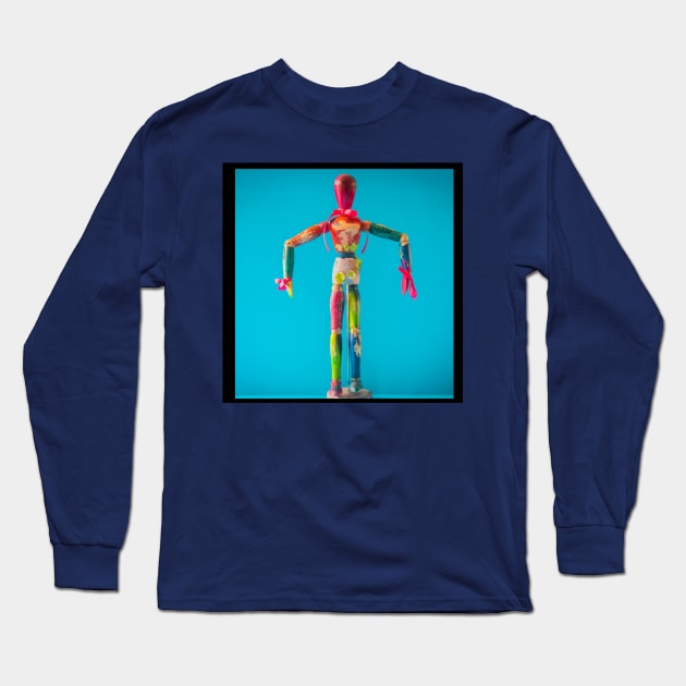 Robotic Long Sleeve T-Shirt by daengdesign66